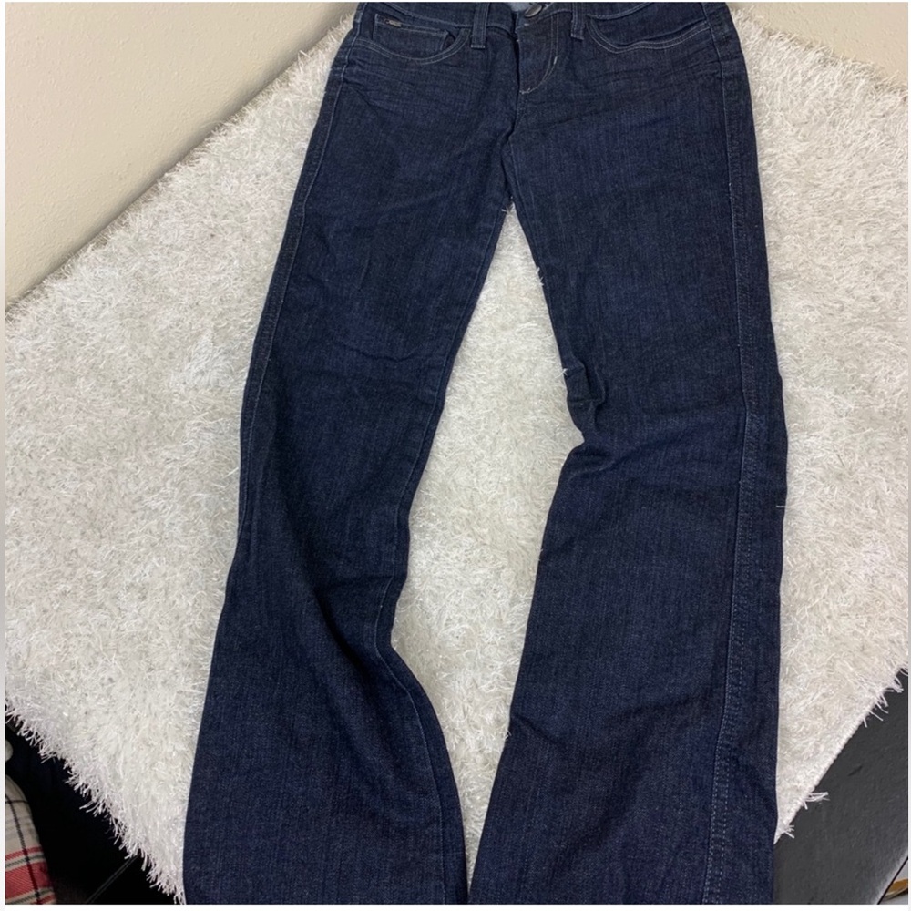 Joe’s Jeans W24 Dark Wash Flare Denim | 70s Wide Leg Stretch Jeans